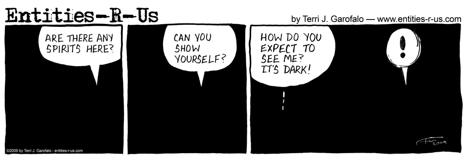 Seeing Ghosts In Dark