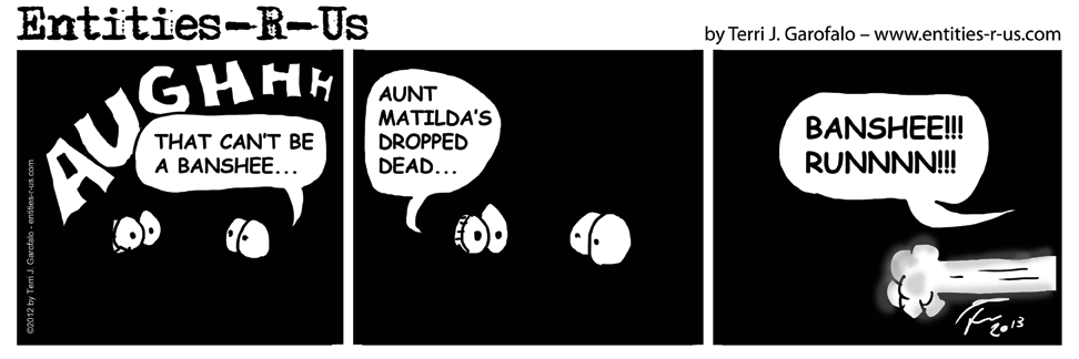 Barry's inspiration has carried through into another comic! We'll see how far I can drag this out...