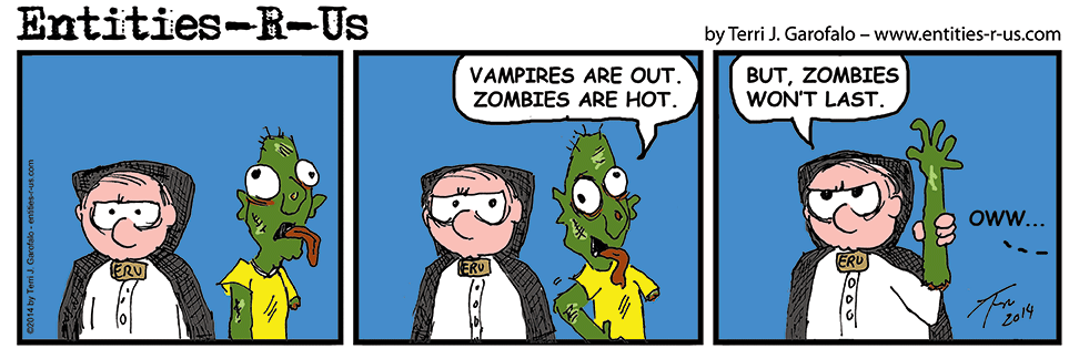 I'm still not sure why everyone likes zombies...