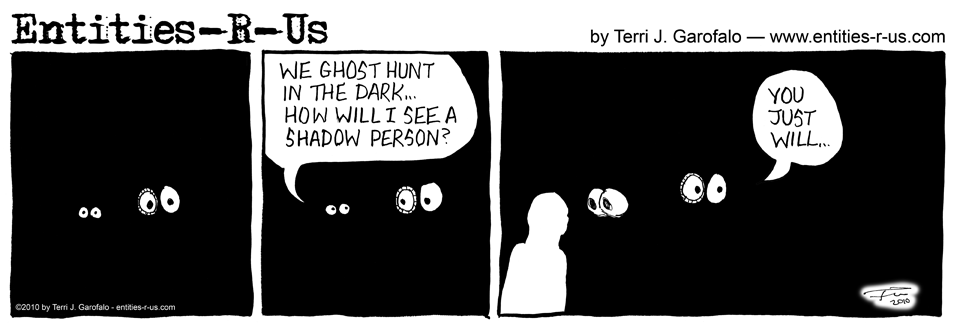 Shadow Person In Dark