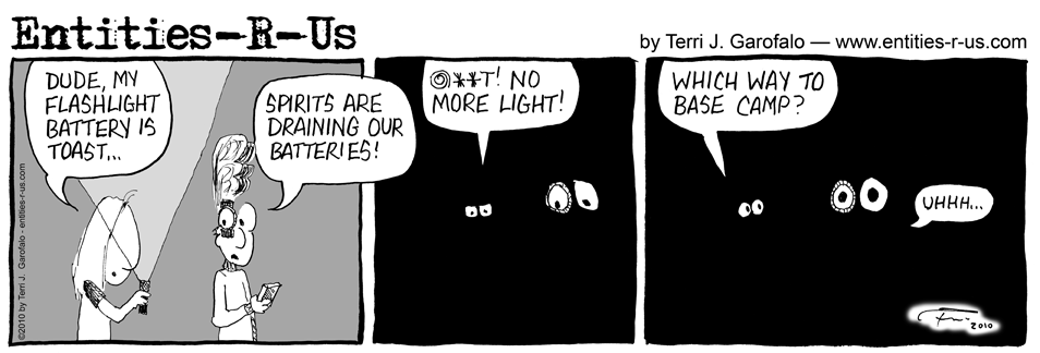 Flashlight Goes Dark