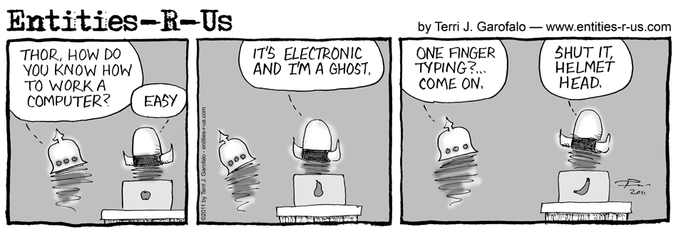 Ghost On Computer