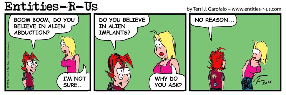 I bet you expected a DIFFERENT implant joke... Don't think I won't do it!